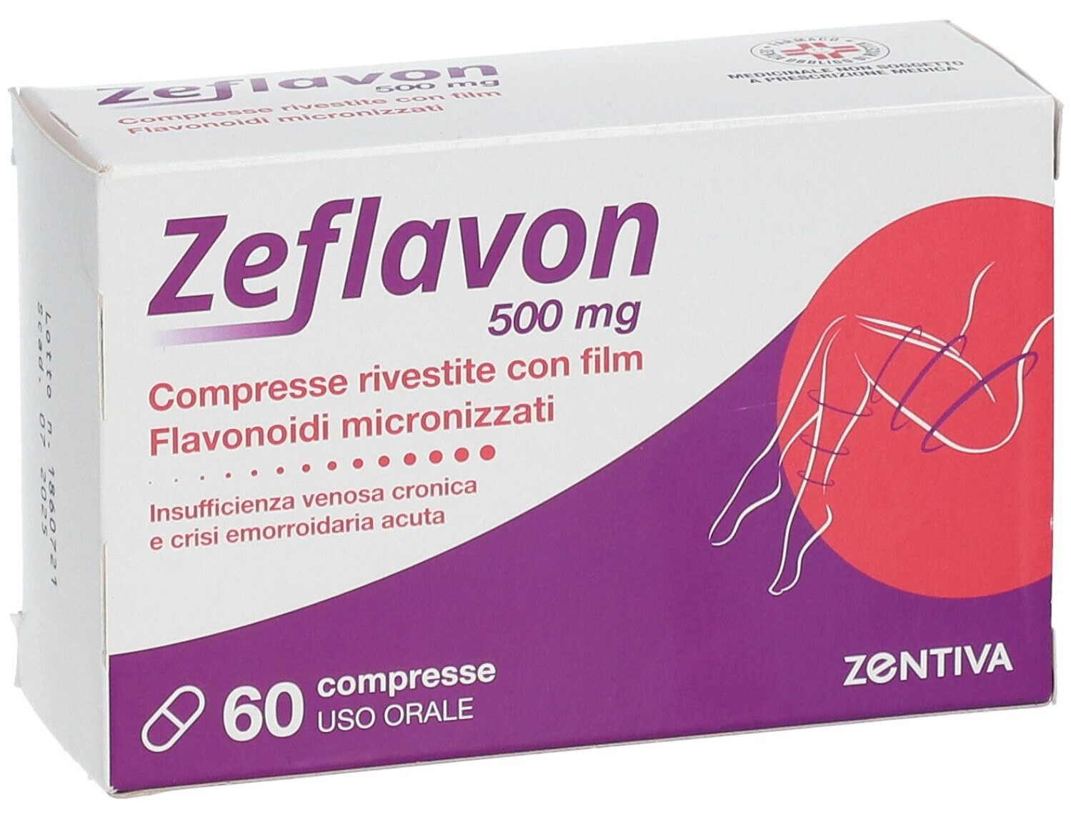 ZEFLAVON 60CPR RIV 500MG