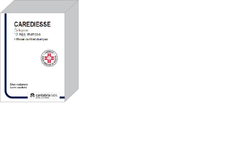 CAREDIESSE SHAMP2FL 60ML10MG/G