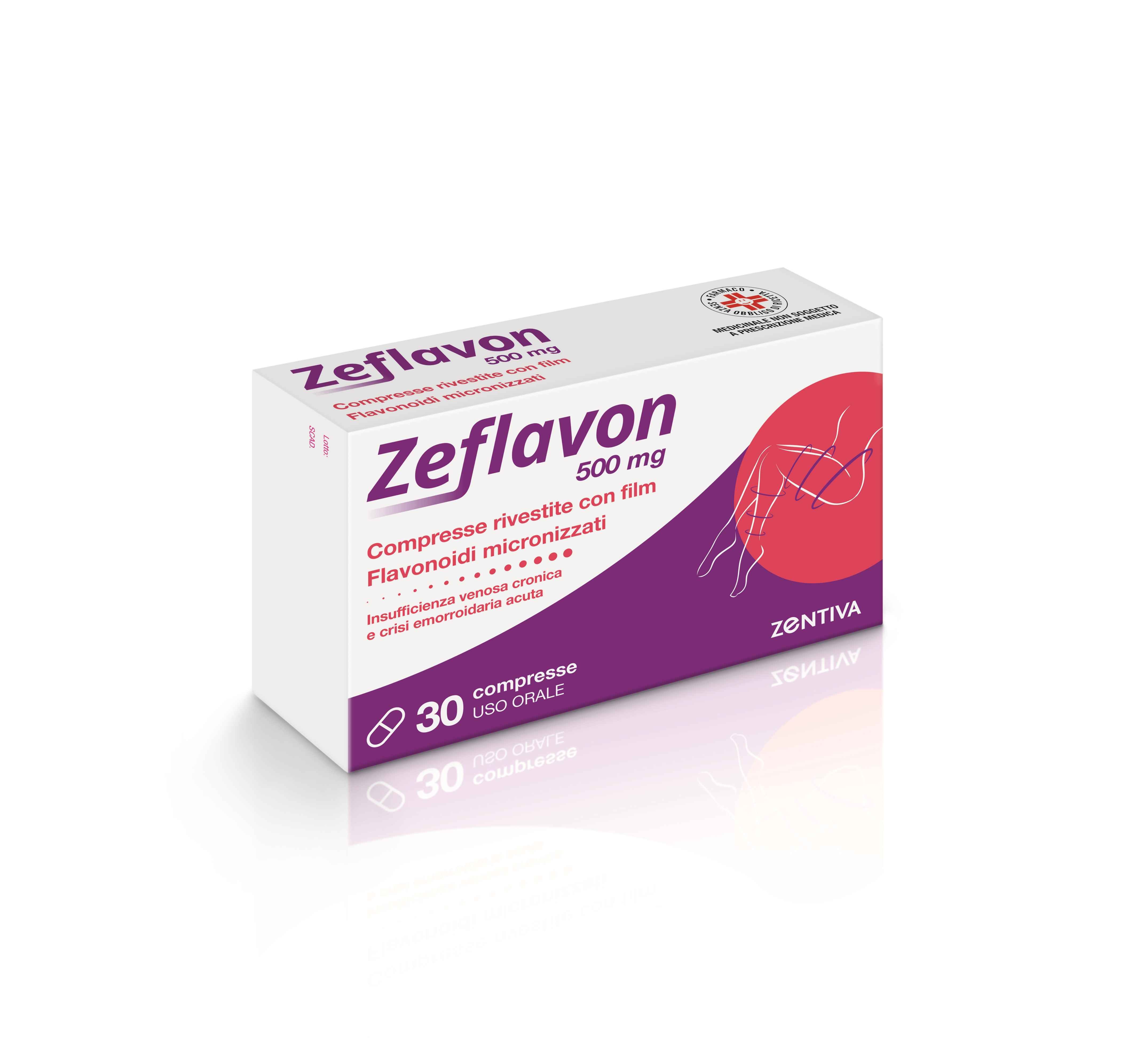 ZEFLAVON 30CPR RIV 500MG
