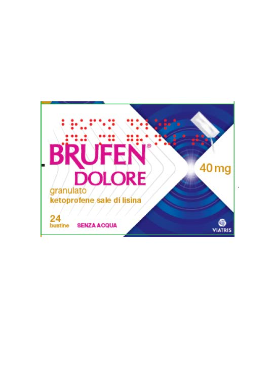 BRUFEN DOLORE OS 24BUST 40MG