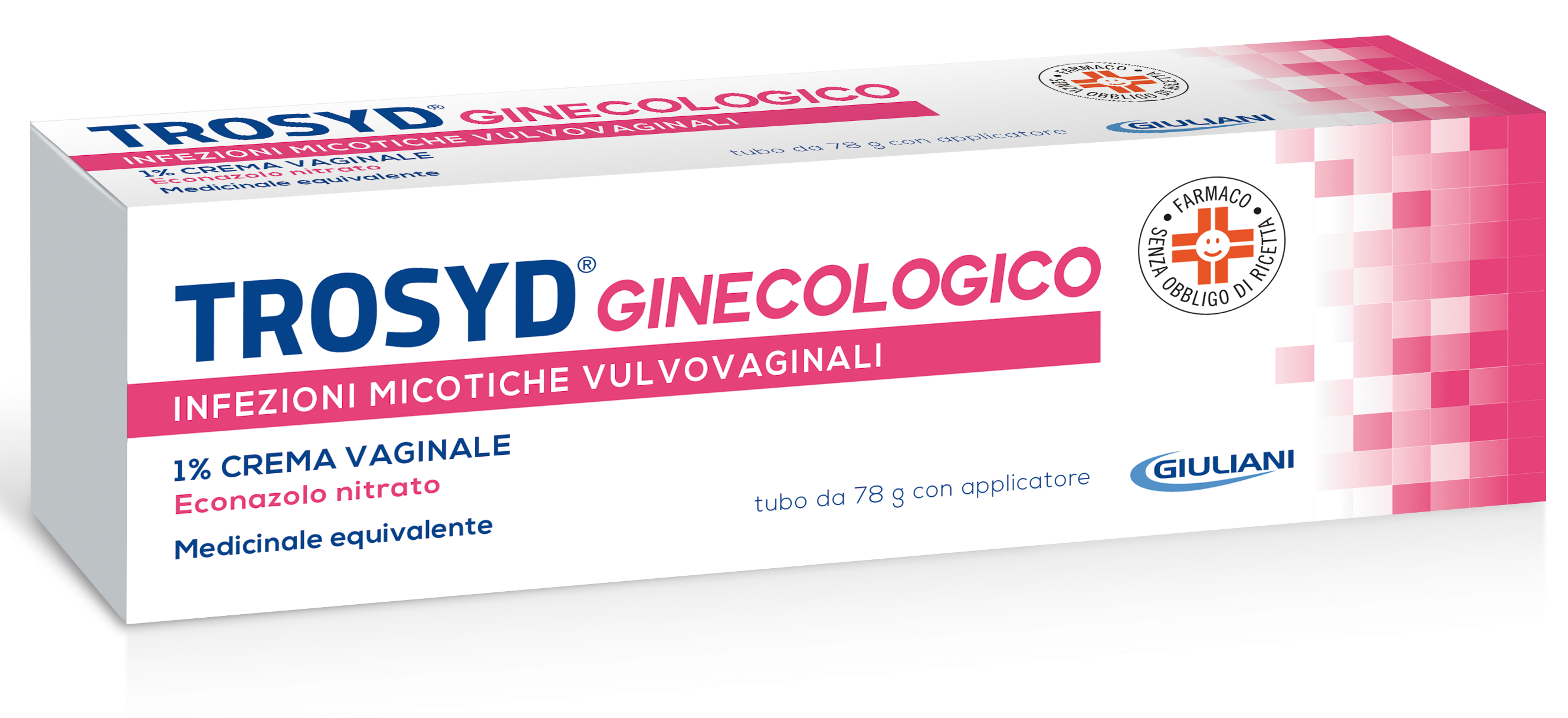 TROSYD GINECOL CR VAG 78G 1%