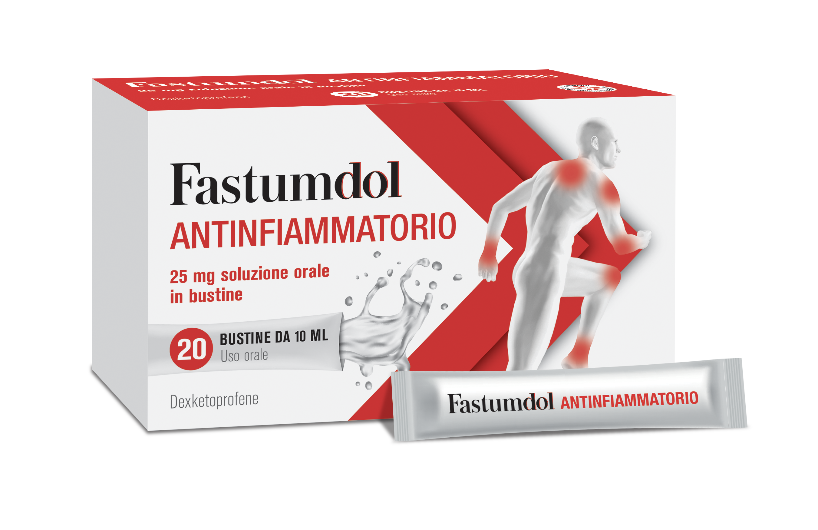 FASTUMDOL ANTINF 20BS SOL 25MG
