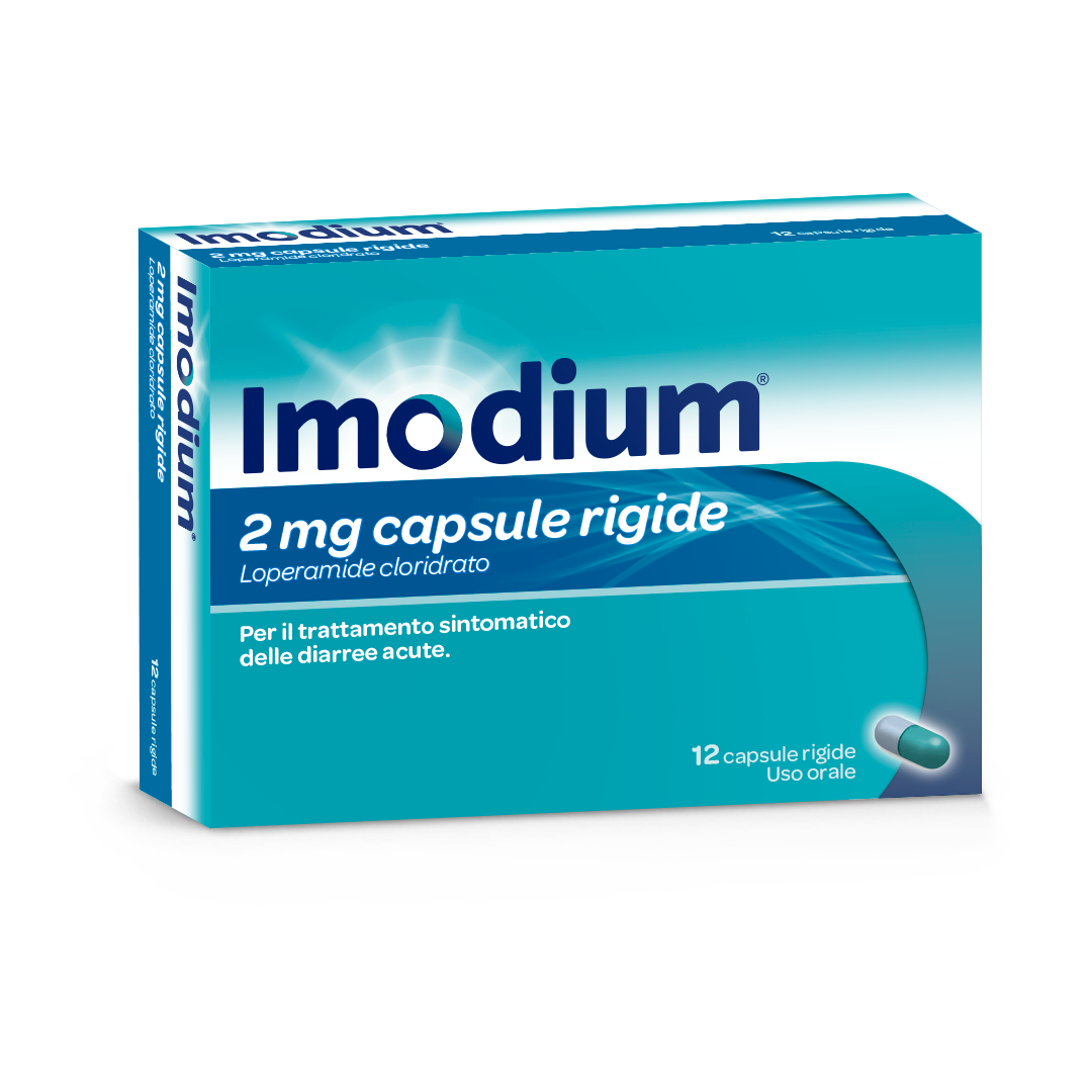 IMODIUM 12CPS 2MG