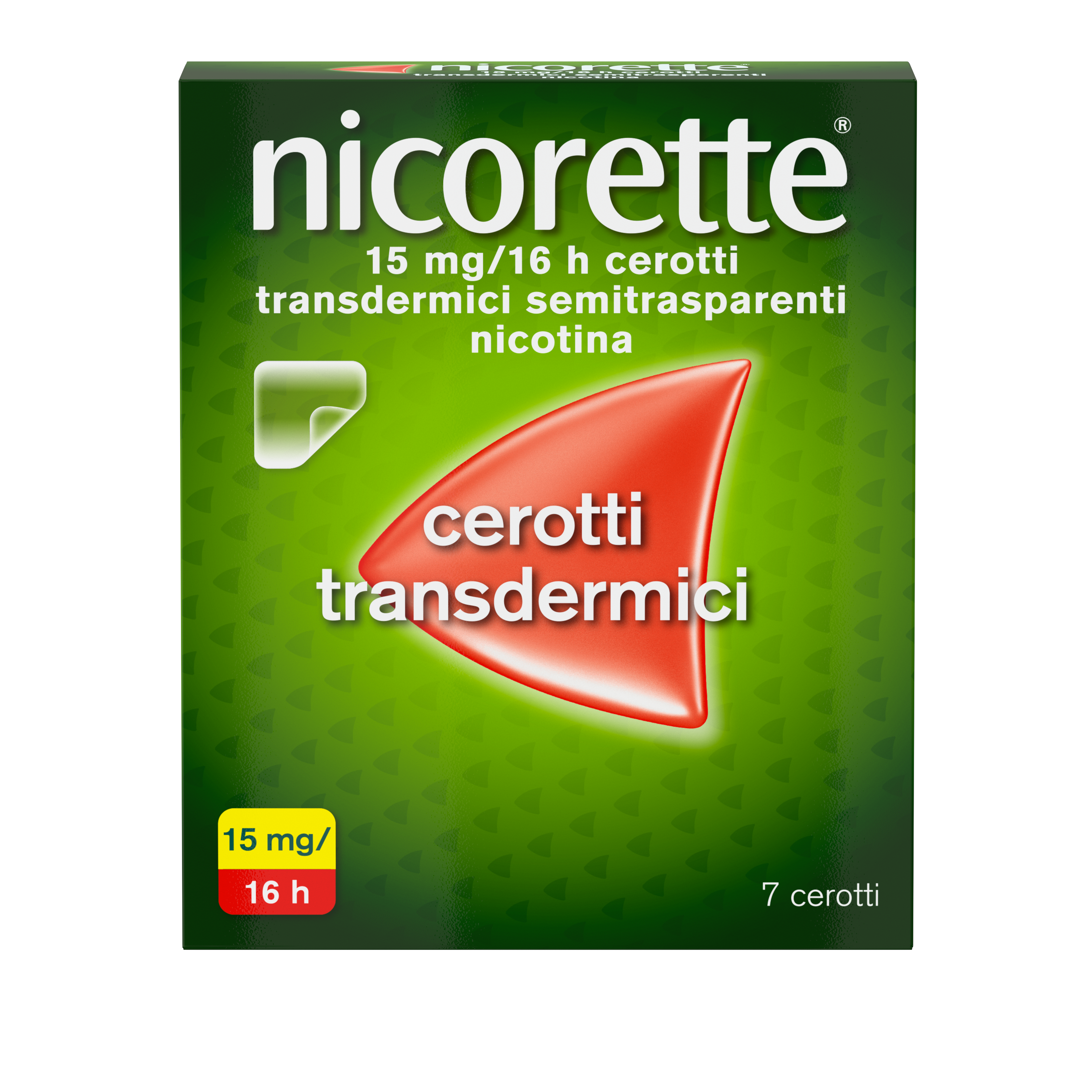 NICORETTE 7CER TRANSD 15MG/16H