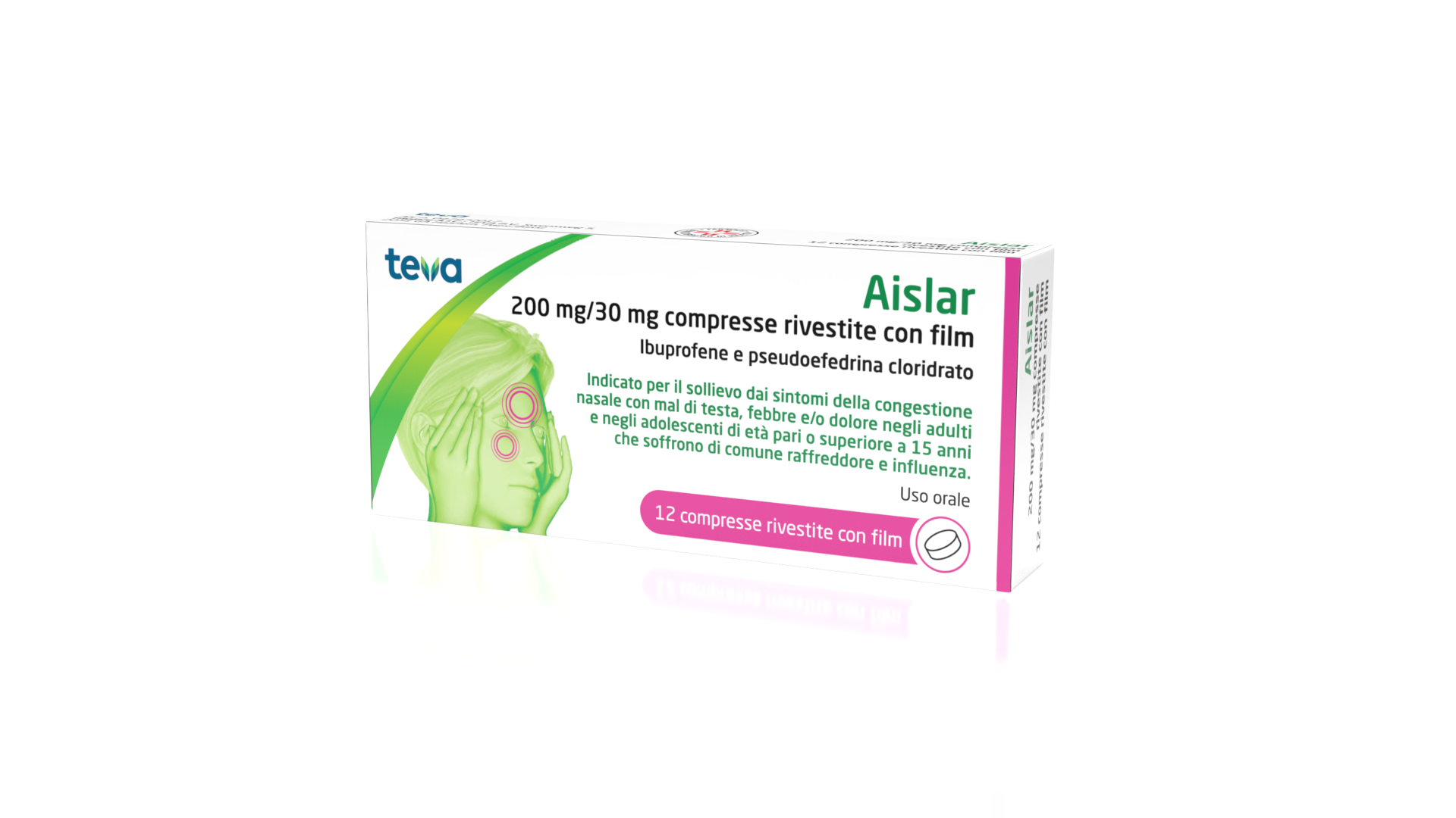 AISLAR 12CPR RIV 200MG+30MG