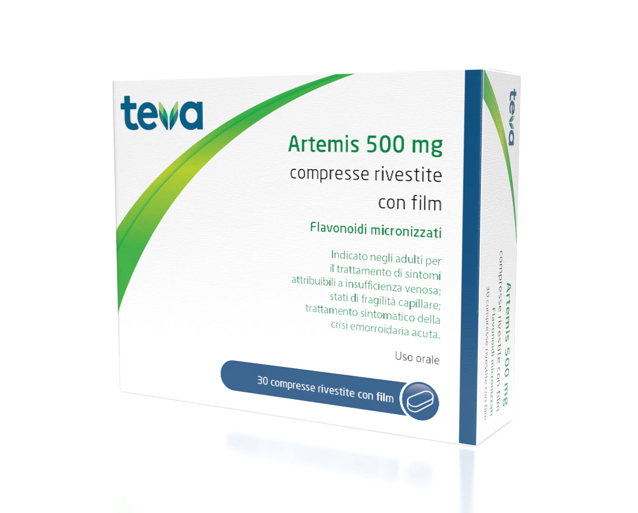 ARTEMIS 30CPR RIV 500MG